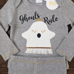 NWT Mud Pie 2-Piece Halloween Set